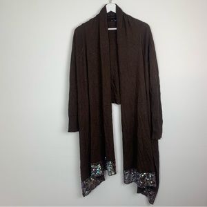 Acrobat Cardigan Sweater Sequins One Size